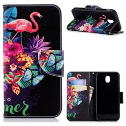 Totem Flower Elephant Leather Wallet Case for Samsung Galaxy J5 2017 J530 Eurasian