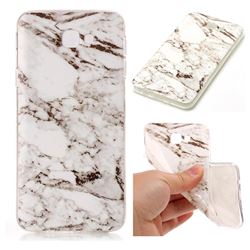 White Soft TPU Marble Pattern Case for Samsung Galaxy J5 Prime