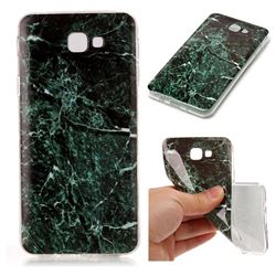 Dark Green Soft TPU Marble Pattern Case for Samsung Galaxy J5 Prime