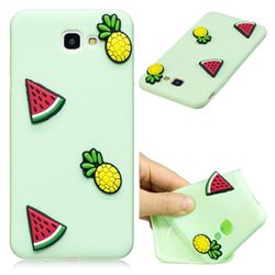 Watermelon Pineapple Soft 3D Silicone Case for Samsung Galaxy J5 Prime