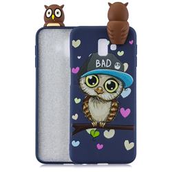 Bad Owl Soft 3D Climbing Doll Soft Case for Samsung Galaxy J6 Plus / J6 Prime