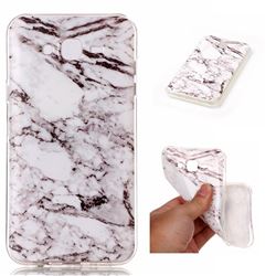 White Soft TPU Marble Pattern Case for Samsung Galaxy J7