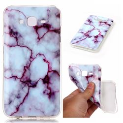 Bloody Lines Soft TPU Marble Pattern Case for Samsung Galaxy J7