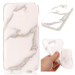 Jade White Soft TPU Marble Pattern Case for Samsung Galaxy J7 2015 J700