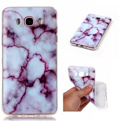 Bloody Lines Soft TPU Marble Pattern Case for Samsung Galaxy J7 2016 J710