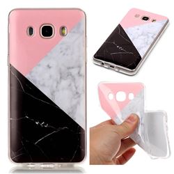 Tricolor Soft TPU Marble Pattern Case for Samsung Galaxy J7 2016 J710