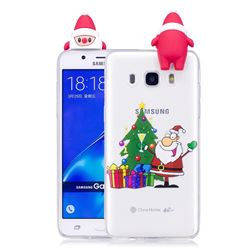Christmas Spree Soft 3D Climbing Doll Soft Case for Samsung Galaxy J7 2016 J710