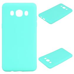 Candy Soft Silicone Protective Phone Case for Samsung Galaxy J7 2016 J710 - Light Blue