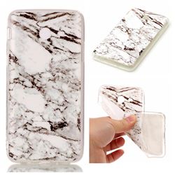 White Soft TPU Marble Pattern Case for Samsung Galaxy J7 2017 Halo