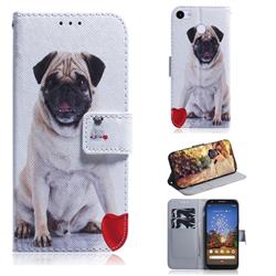 Pug Dog PU Leather Wallet Case for Google Pixel 3A XL