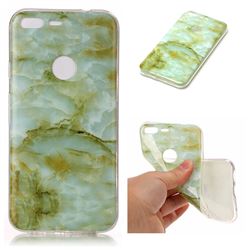 Jade Green Soft TPU Marble Pattern Case for Google Pixel XL 5.5 inch
