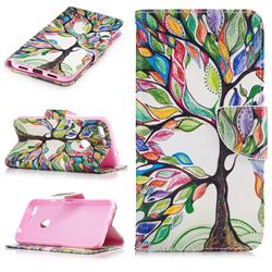 The Tree of Life Leather Wallet Case for Google Pixel XL