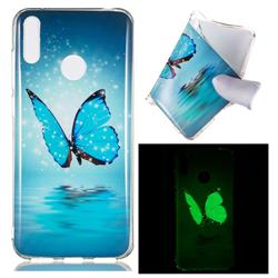 Butterfly Noctilucent Soft TPU Back Cover for Huawei Enjoy 9