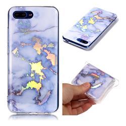 Blue Marble Pattern Bright Color Laser Soft TPU Case for Huawei Honor 10