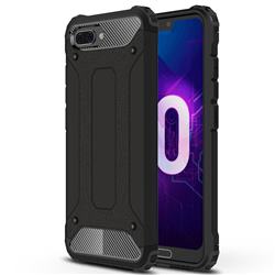 King Kong Armor Premium Shockproof Dual Layer Rugged Hard Cover for Huawei Honor 10 - Black Gold