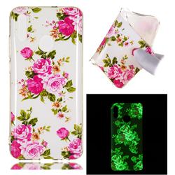 Peony Noctilucent Soft TPU Back Cover for Huawei Honor 10 Lite