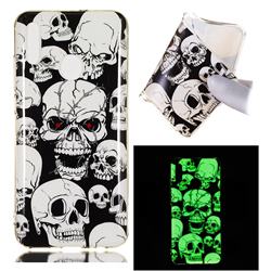 Red-eye Ghost Skull Noctilucent Soft TPU Back Cover for Huawei Honor 10 Lite