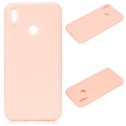 Candy Soft Silicone Protective Phone Case for Huawei Honor 10 Lite - Light Pink