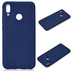 Candy Soft Silicone Protective Phone Case for Huawei Honor 10 Lite - Dark Blue