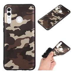 Camouflage Soft TPU Back Cover for Huawei Honor 10i - Gold Coffee