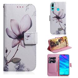 Magnolia Flower PU Leather Wallet Case for Huawei Honor 10i