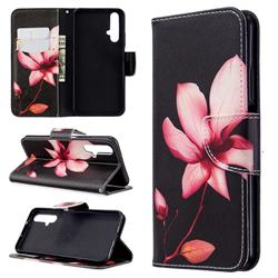 Lotus Flower Leather Wallet Case for Huawei Honor 20s