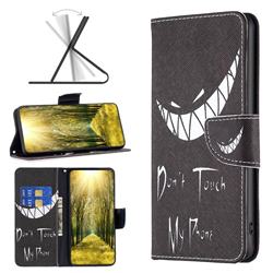 Crooked Grin Leather Wallet Case for Huawei Honor 60