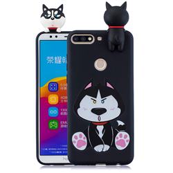 Staying Husky Soft 3D Climbing Doll Soft Case for Huawei Honor 7C