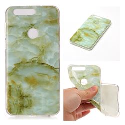 Jade Green Soft TPU Marble Pattern Case for Huawei Honor 8