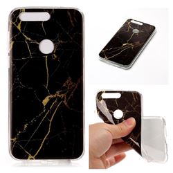 Black Gold Soft TPU Marble Pattern Case for Huawei Honor 8