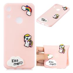 Kiss me Pony Soft 3D Silicone Case for Huawei Honor 8A