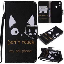 Cat Ears PU Leather Wallet Case for Huawei Honor 8A