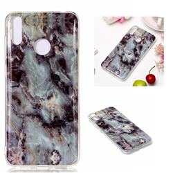 Rock Blue Soft TPU Marble Pattern Case for Huawei Honor 8C