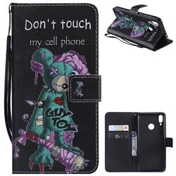 One Eye Mice PU Leather Wallet Case for Huawei Honor 8C