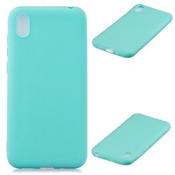 Candy Soft Silicone Protective Phone Case for Huawei Honor 8S(2019) - Light Blue