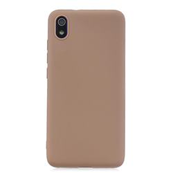 Candy Soft Silicone Phone Case for Huawei Honor 8S(2019) - Coffee