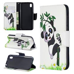 Bamboo Panda Leather Wallet Case for Huawei Honor 8S(2019)