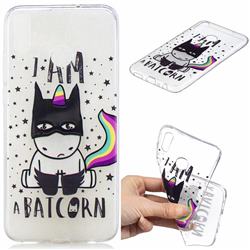 Batman Clear Varnish Soft Phone Back Cover for Huawei Honor 8X