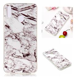 White Soft TPU Marble Pattern Case for Huawei Honor 8X