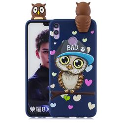 Bad Owl Soft 3D Climbing Doll Soft Case for Huawei Honor 8X