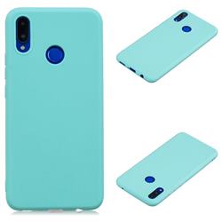 Candy Soft Silicone Protective Phone Case for Huawei Honor 8X - Light Blue