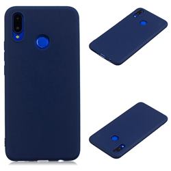 Candy Soft Silicone Protective Phone Case for Huawei Honor 8X - Dark Blue