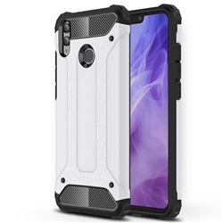 King Kong Armor Premium Shockproof Dual Layer Rugged Hard Cover for Huawei Honor 8X - White