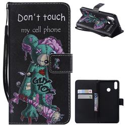One Eye Mice PU Leather Wallet Case for Huawei Honor 8X