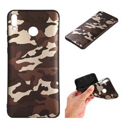 Camouflage Soft TPU Back Cover for Huawei Honor 8X Max(Enjoy Max) - Gold Coffee