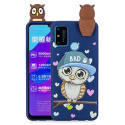 Bad Owl Soft 3D Climbing Doll Soft Case for Huawei Honor 9A