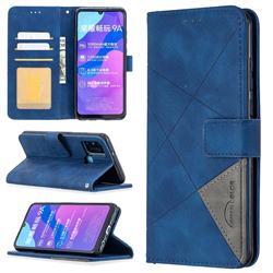 Binfen Color BF05 Prismatic Slim Wallet Flip Cover for Huawei Honor 9A - Blue
