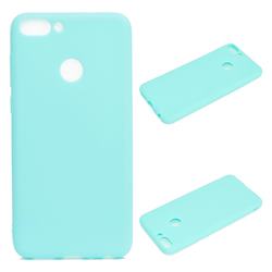 Candy Soft Silicone Protective Phone Case for Huawei Honor 9 Lite - Light Blue