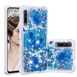 Flower Butterfly Dynamic Liquid Glitter Sand Quicksand Star TPU Case for Huawei Honor 9X