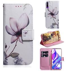 Magnolia Flower PU Leather Wallet Case for Huawei Honor 9X
